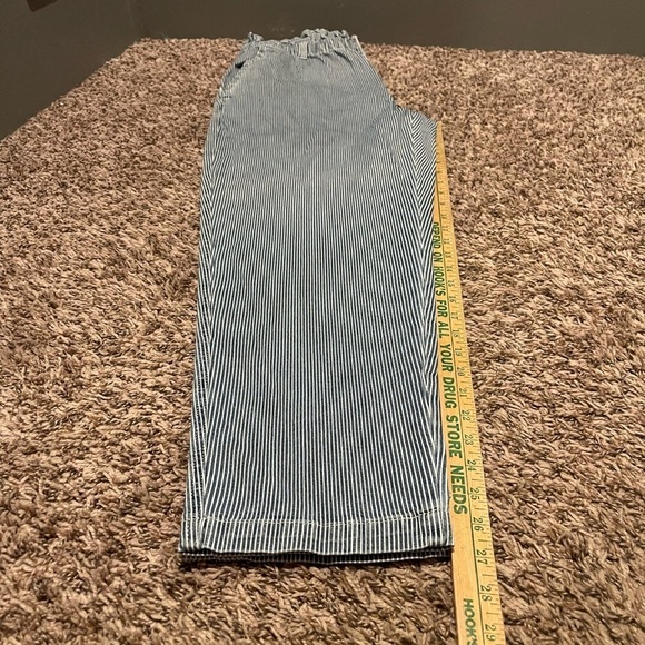 Universal thread nwt striped light wash paper bag waist jeans - Picture 9 of 11